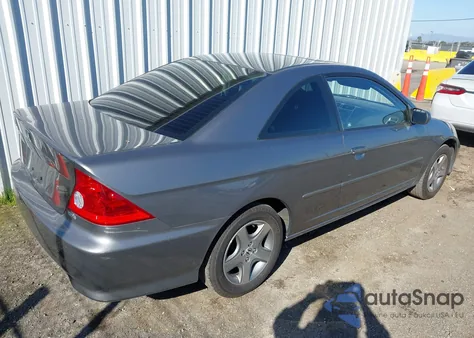 2005 Honda Civic Ex from USA, damaged, VIN 1HGEM22035L031480